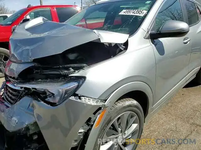 12 fotografías del automóvil dañado KL4MMESL2PB086978 BUICK ENCORE 2023