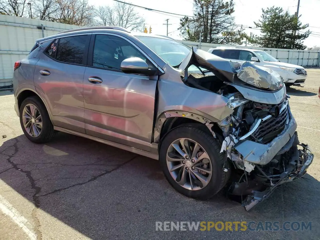 4 fotografías del automóvil dañado KL4MMESL2PB086978 BUICK ENCORE 2023