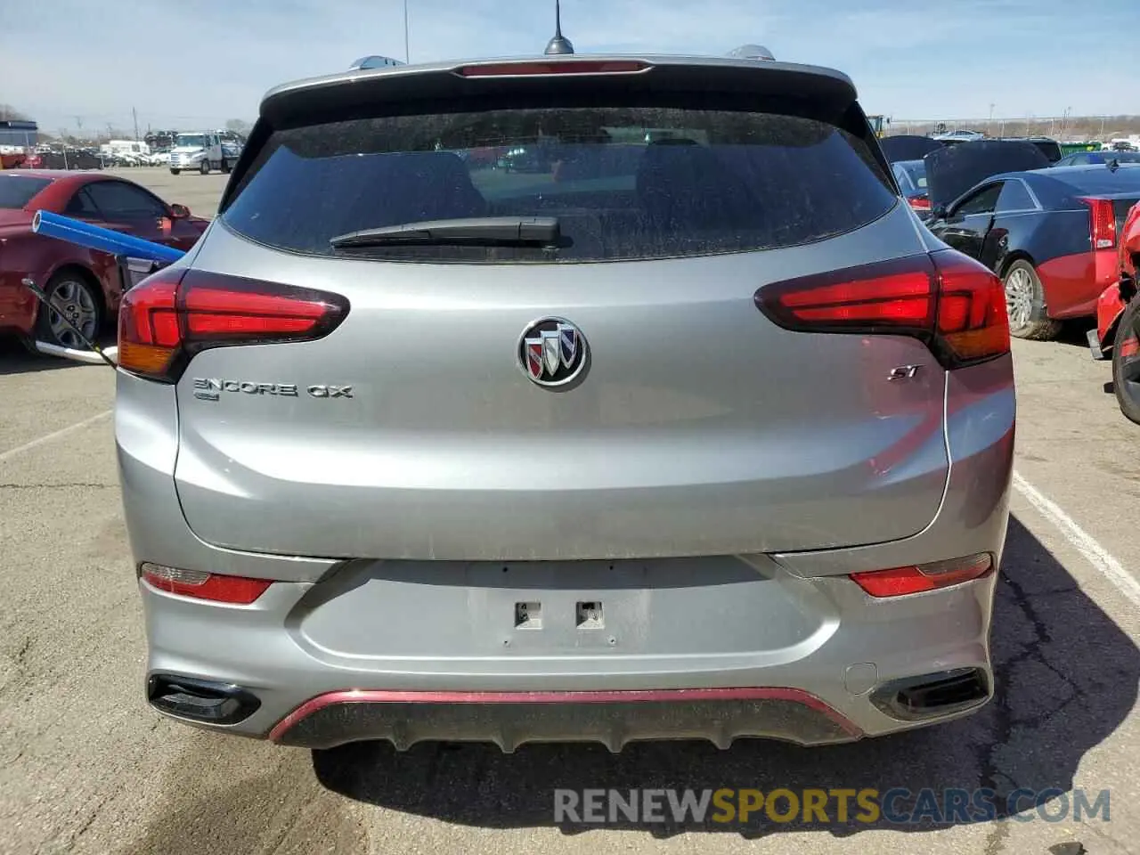 6 fotografías del automóvil dañado KL4MMESL2PB086978 BUICK ENCORE 2023