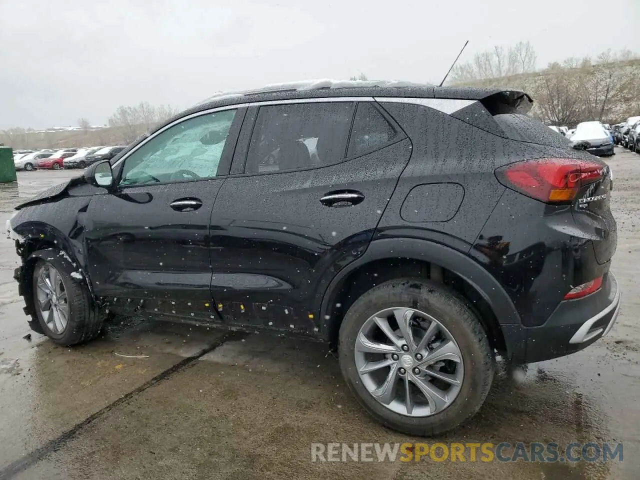 2 fotografías del automóvil dañado KL4MMESL3PB076931 BUICK ENCORE 2023