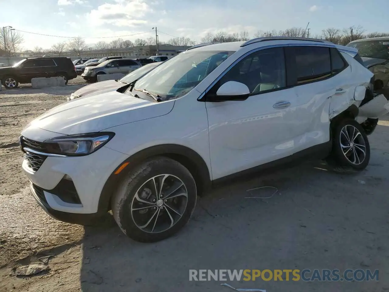 1 fotografías del automóvil dañado KL4MMESL4PB072502 BUICK ENCORE 2023