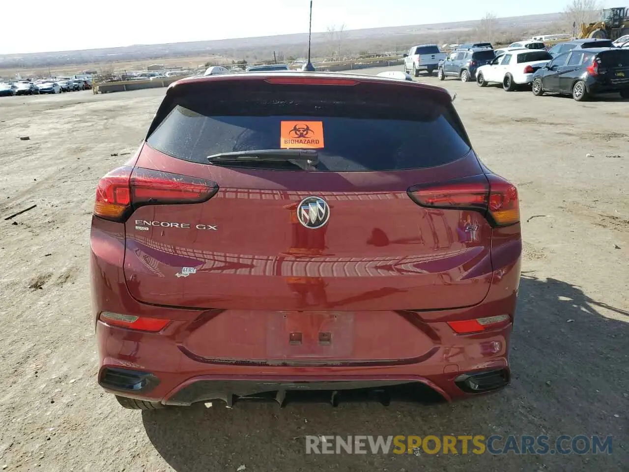 6 fotografías del automóvil dañado KL4MMESL7PB152988 BUICK ENCORE 2023