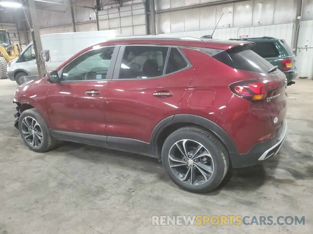 2 fotografías del automóvil dañado KL4MMESL9PB131575 BUICK ENCORE 2023