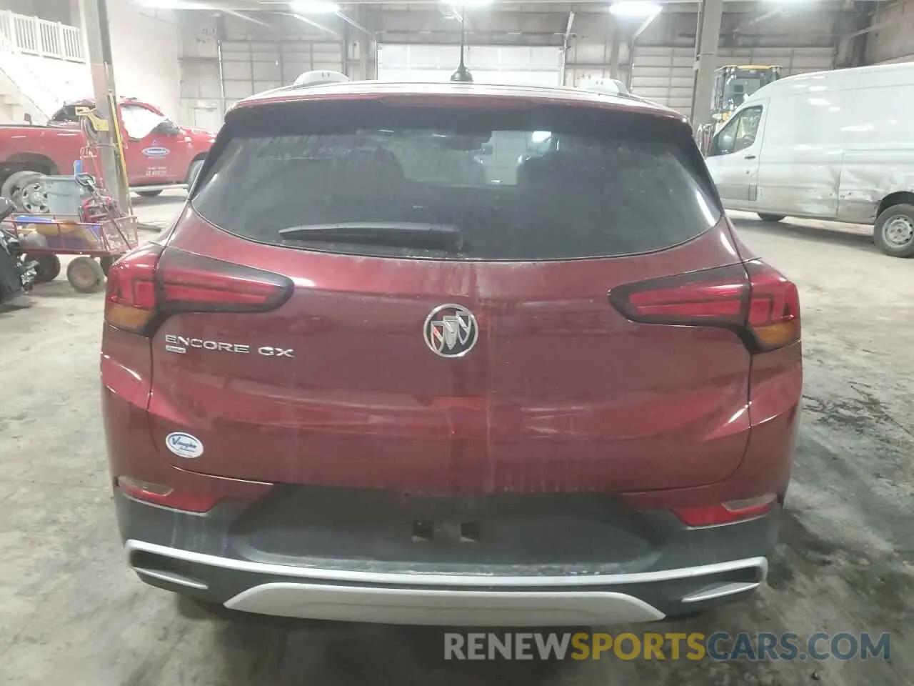 6 fotografías del automóvil dañado KL4MMESL9PB131575 BUICK ENCORE 2023