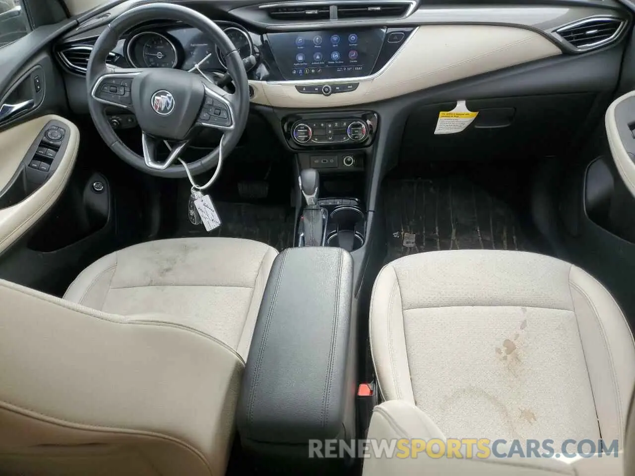 8 fotografías del automóvil dañado KL4MMESLXPB126093 BUICK ENCORE 2023
