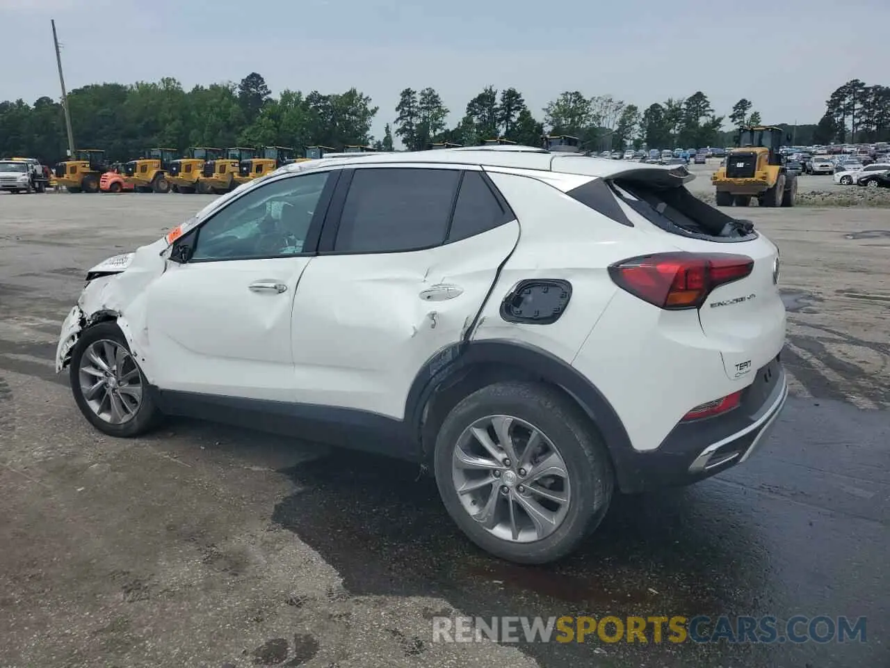 2 fotografías del automóvil dañado KL4MMFSL1PB007368 BUICK ENCORE 2023