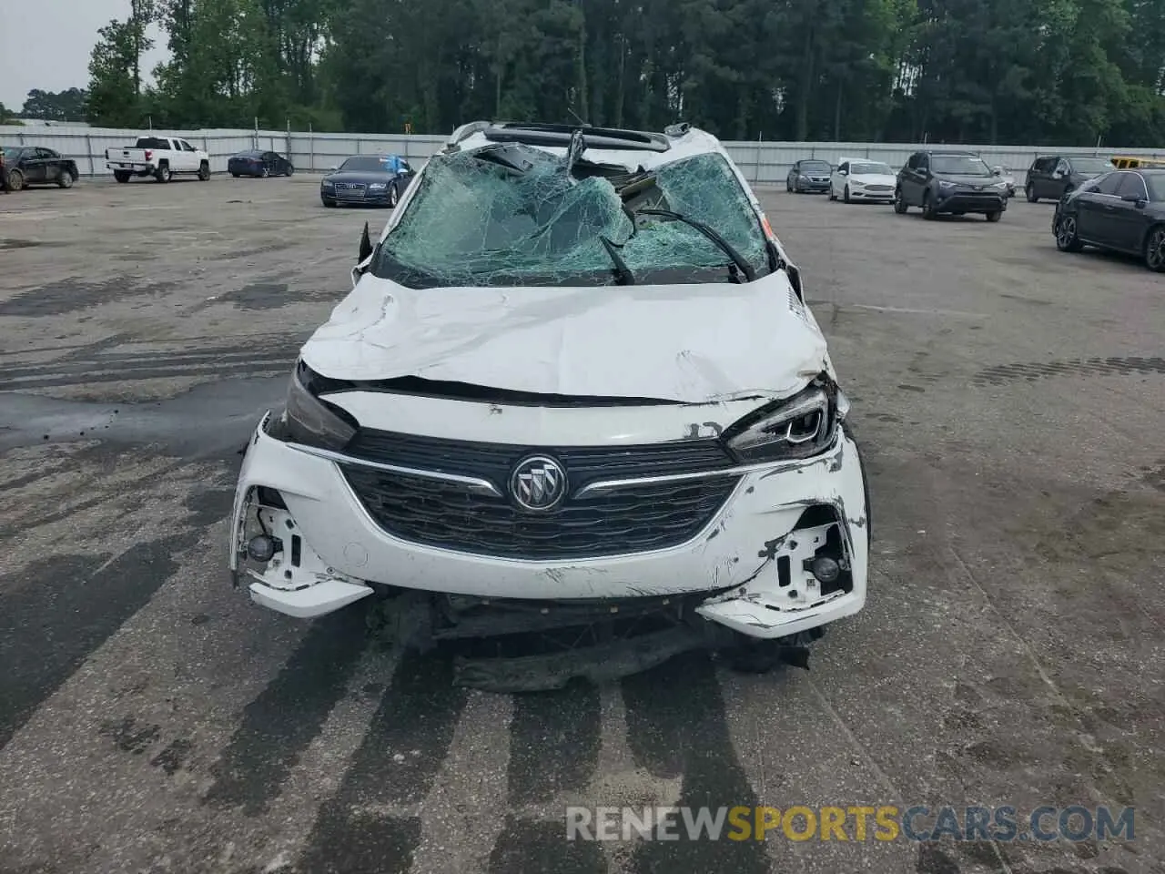 5 fotografías del automóvil dañado KL4MMFSL1PB007368 BUICK ENCORE 2023