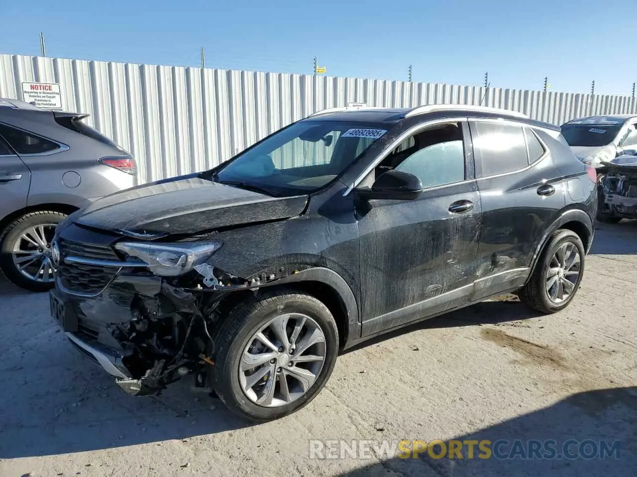 1 fotografías del automóvil dañado KL4MMFSL1PB112685 BUICK ENCORE 2023