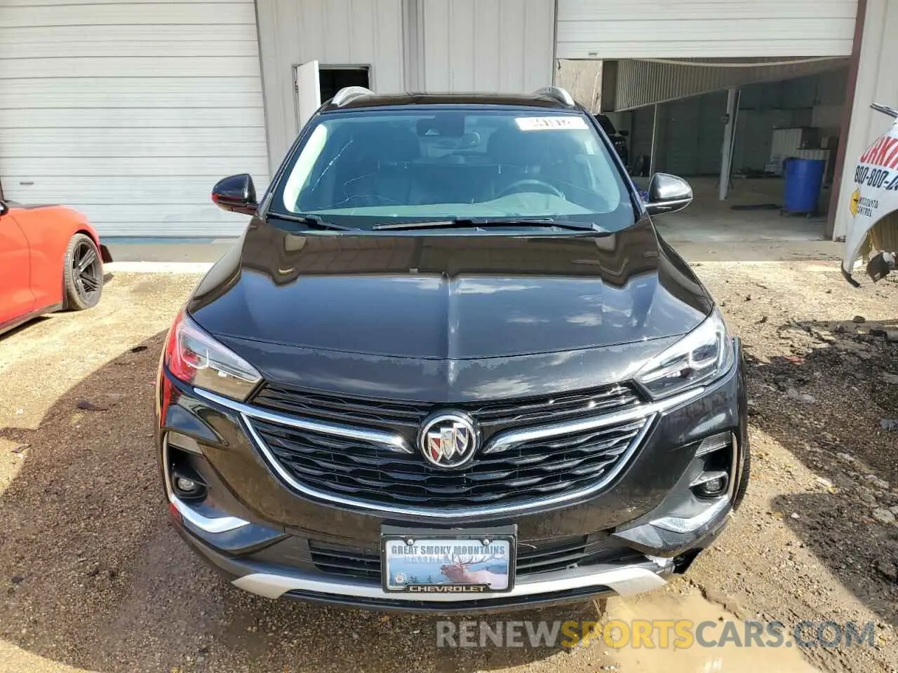 5 fotografías del automóvil dañado KL4MMFSL6PB086360 BUICK ENCORE 2023