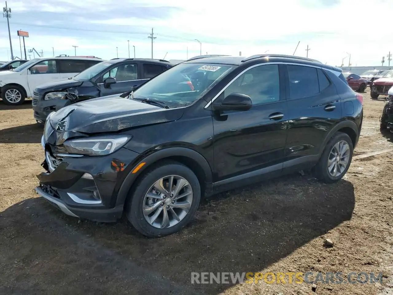1 fotografías del automóvil dañado KL4MMFSL6PB116120 BUICK ENCORE 2023
