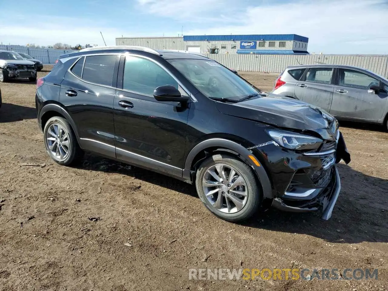 4 fotografías del automóvil dañado KL4MMFSL6PB116120 BUICK ENCORE 2023