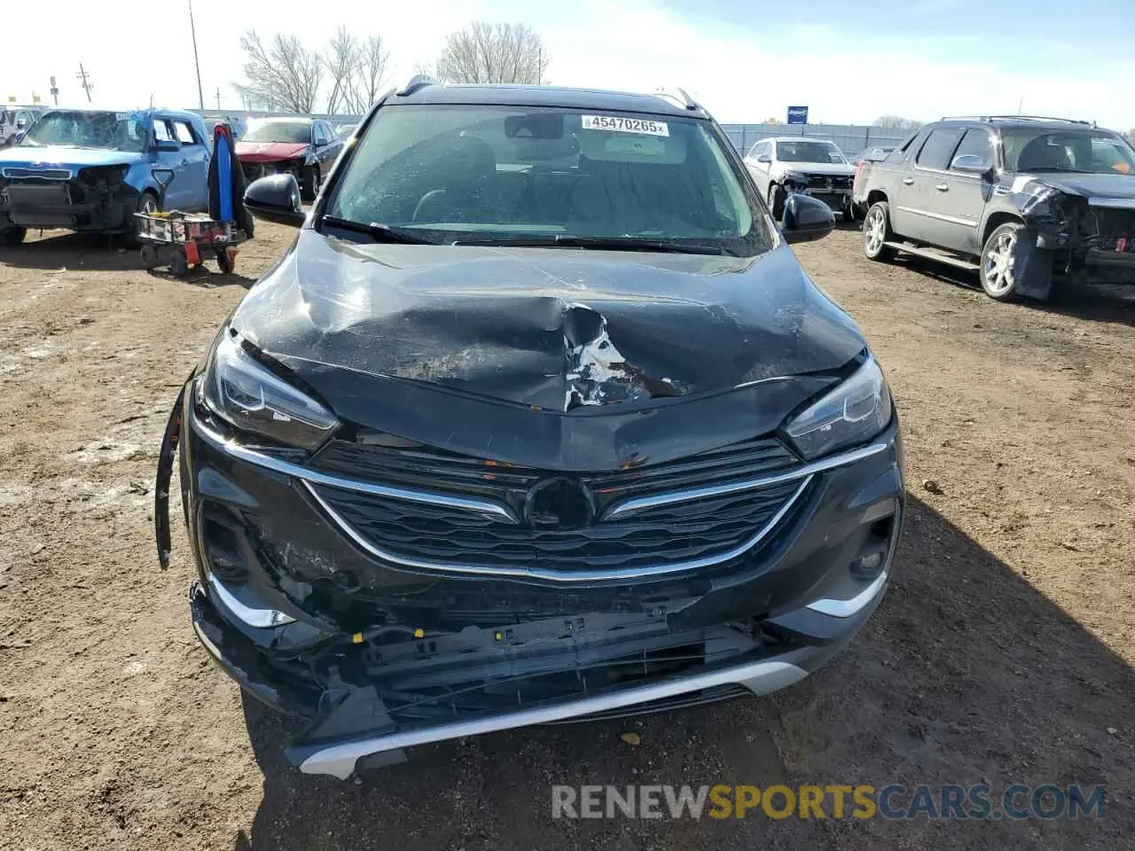 5 fotografías del automóvil dañado KL4MMFSL6PB116120 BUICK ENCORE 2023