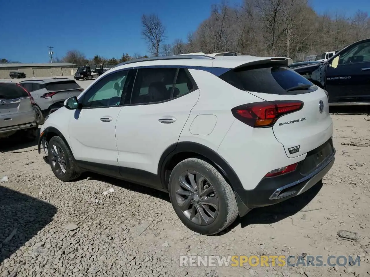 2 fotografías del automóvil dañado KL4MMFSL7PB025941 BUICK ENCORE 2023