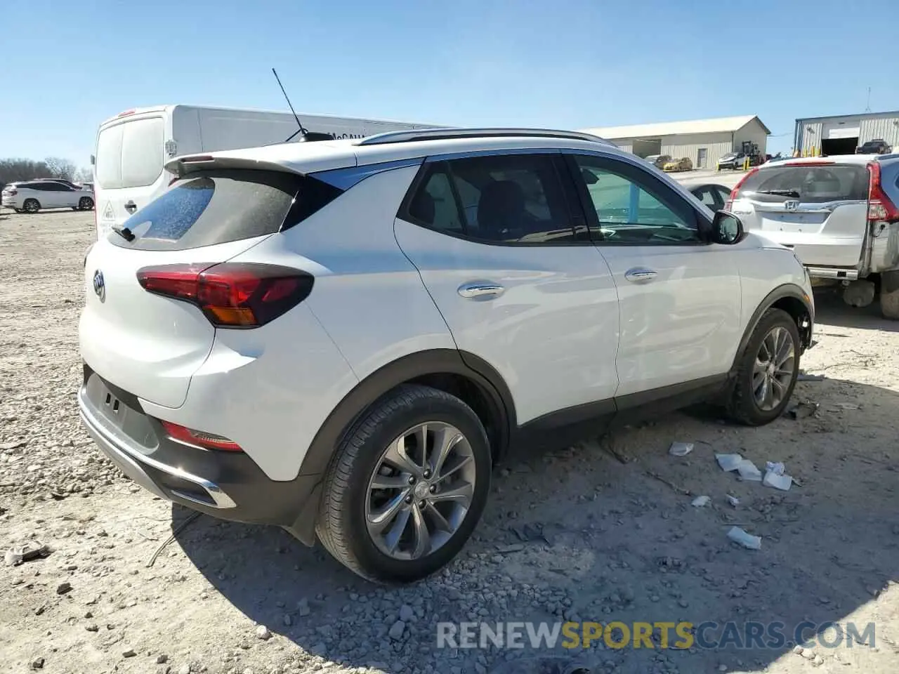 3 fotografías del automóvil dañado KL4MMFSL7PB025941 BUICK ENCORE 2023