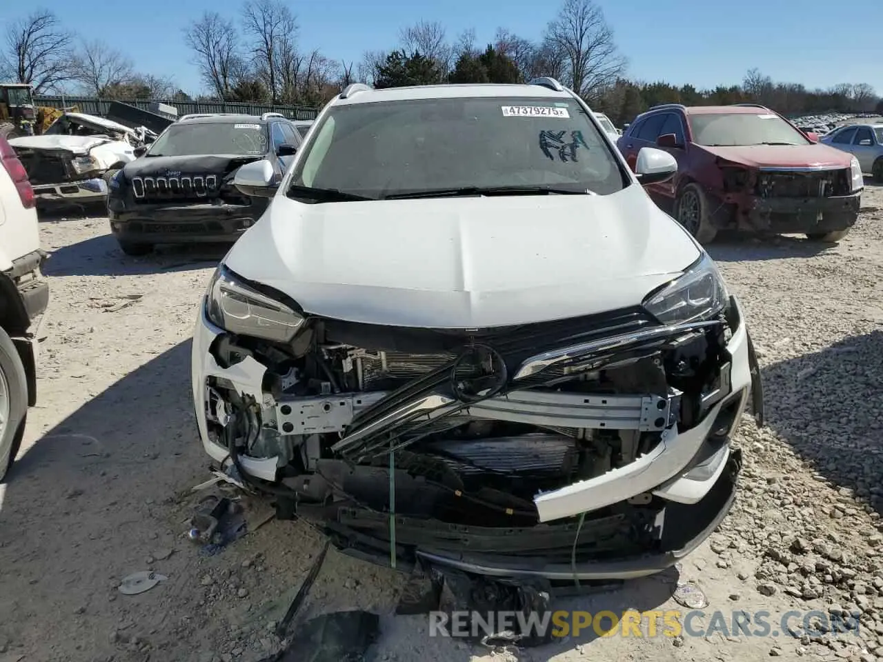 5 fotografías del automóvil dañado KL4MMFSL7PB025941 BUICK ENCORE 2023