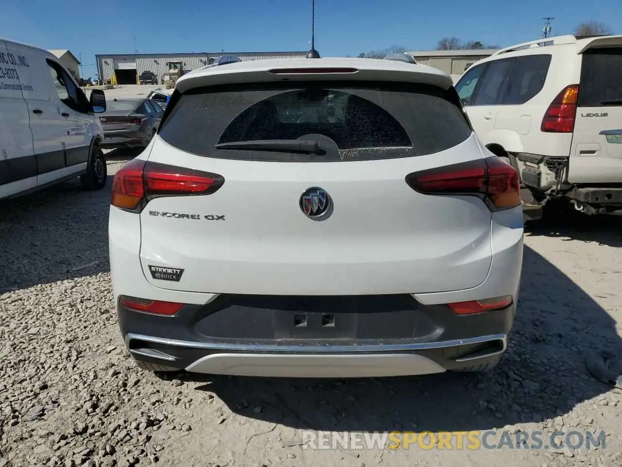 6 fotografías del automóvil dañado KL4MMFSL7PB025941 BUICK ENCORE 2023
