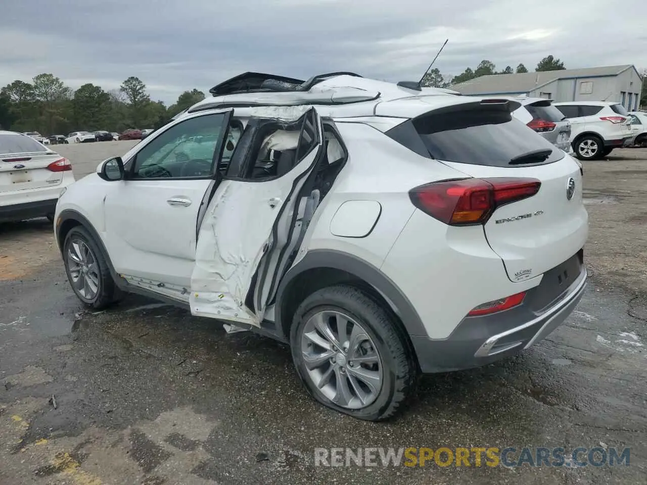 2 fotografías del automóvil dañado KL4MMFSL7PB107636 BUICK ENCORE 2023