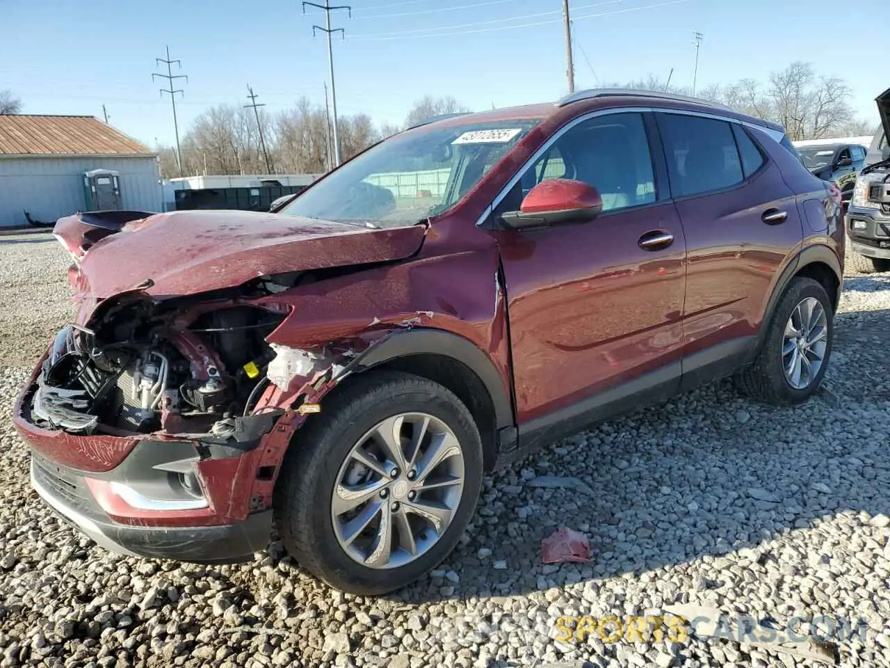 1 fotografías del automóvil dañado KL4MMFSL9PB063106 BUICK ENCORE 2023