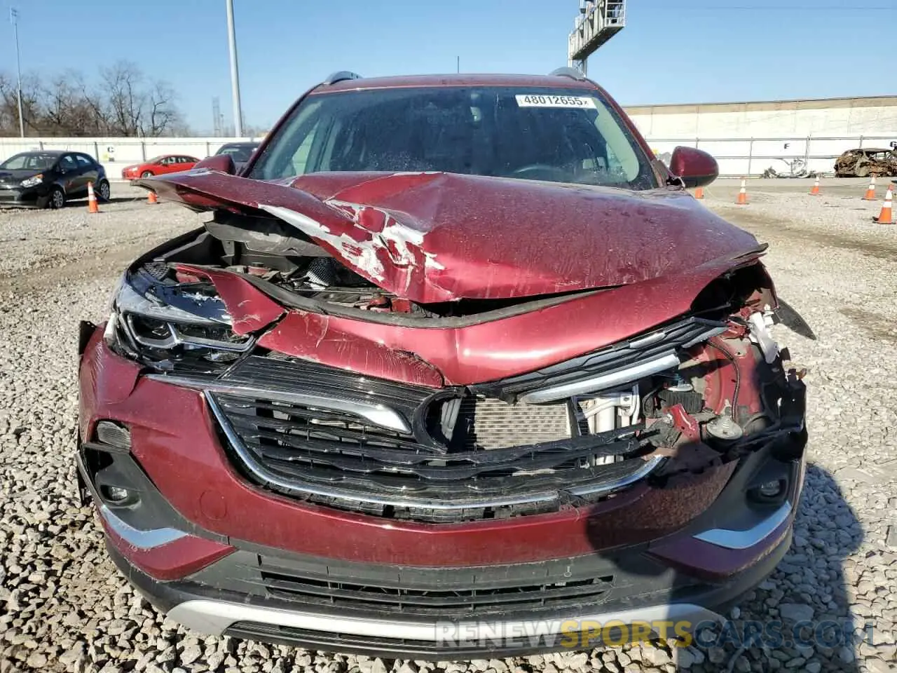 5 fotografías del automóvil dañado KL4MMFSL9PB063106 BUICK ENCORE 2023