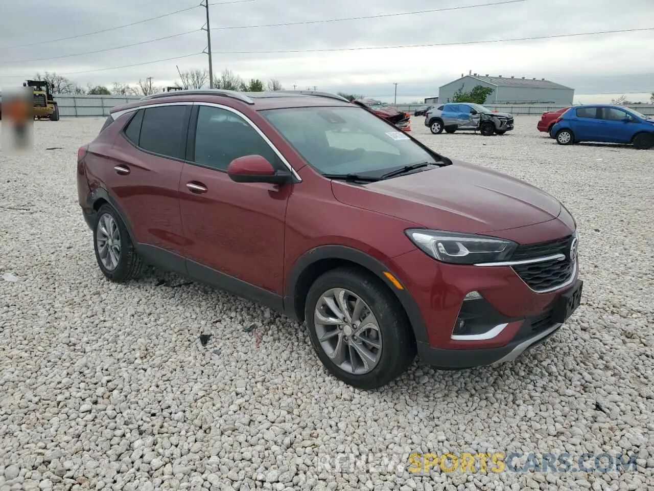 4 fotografías del automóvil dañado KL4MMFSLXPB122423 BUICK ENCORE 2023