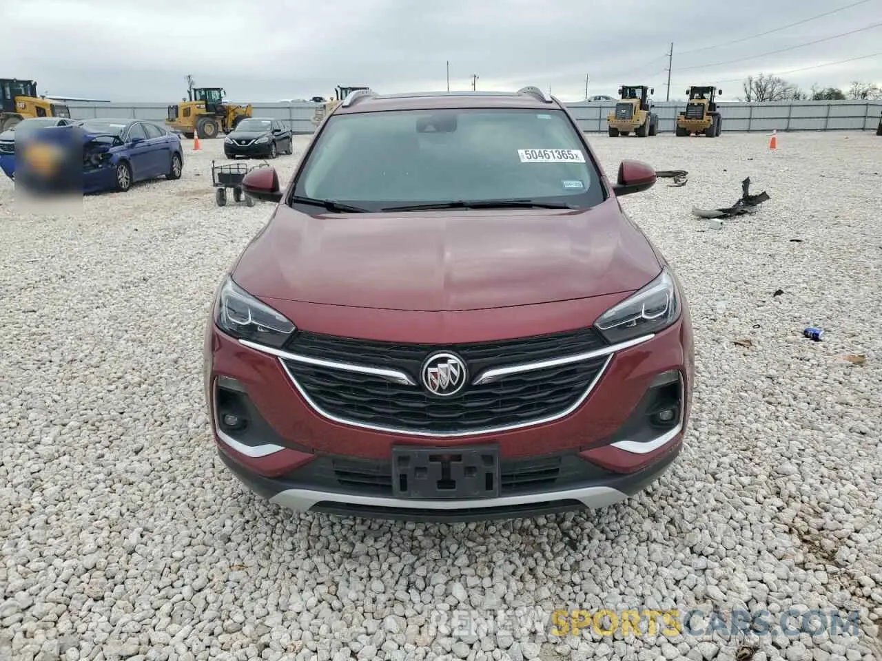 5 fotografías del automóvil dañado KL4MMFSLXPB122423 BUICK ENCORE 2023