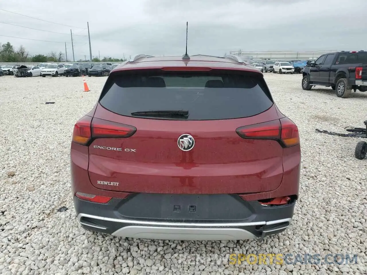6 fotografías del automóvil dañado KL4MMFSLXPB122423 BUICK ENCORE 2023