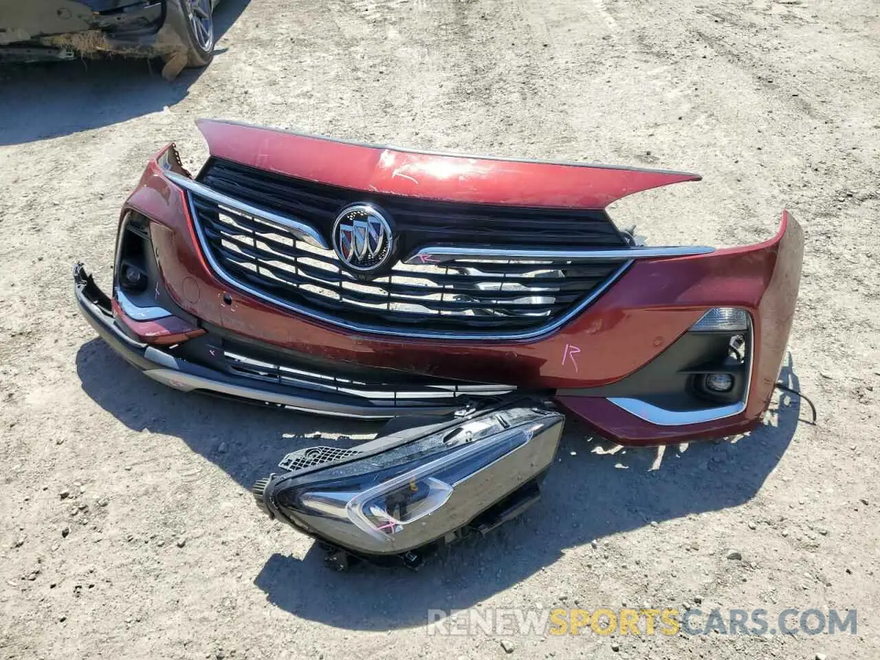 13 fotografías del automóvil dañado KL4MMGSL6PB005198 BUICK ENCORE 2023