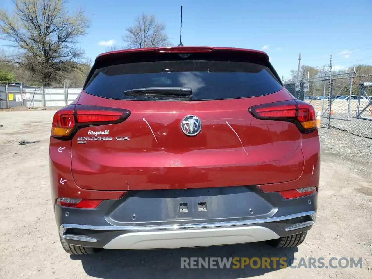 6 fotografías del automóvil dañado KL4MMGSL6PB005198 BUICK ENCORE 2023