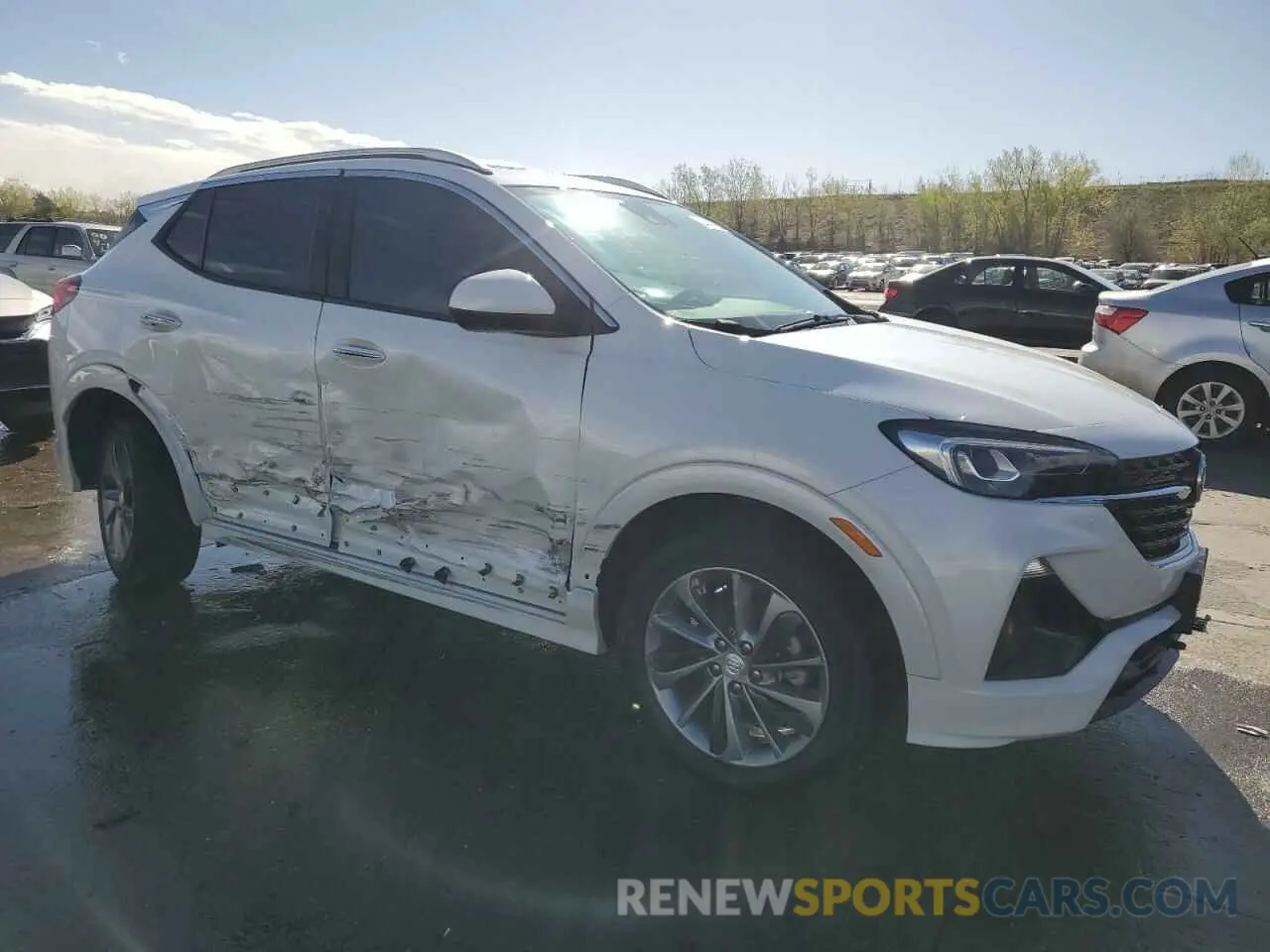 4 fotografías del automóvil dañado KL4MMGSL7PB086275 BUICK ENCORE 2023