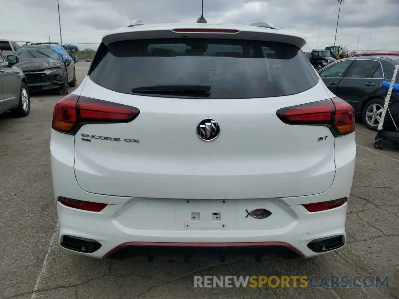 6 fotografías del automóvil dañado KL4MMGSL7PB126936 BUICK ENCORE 2023