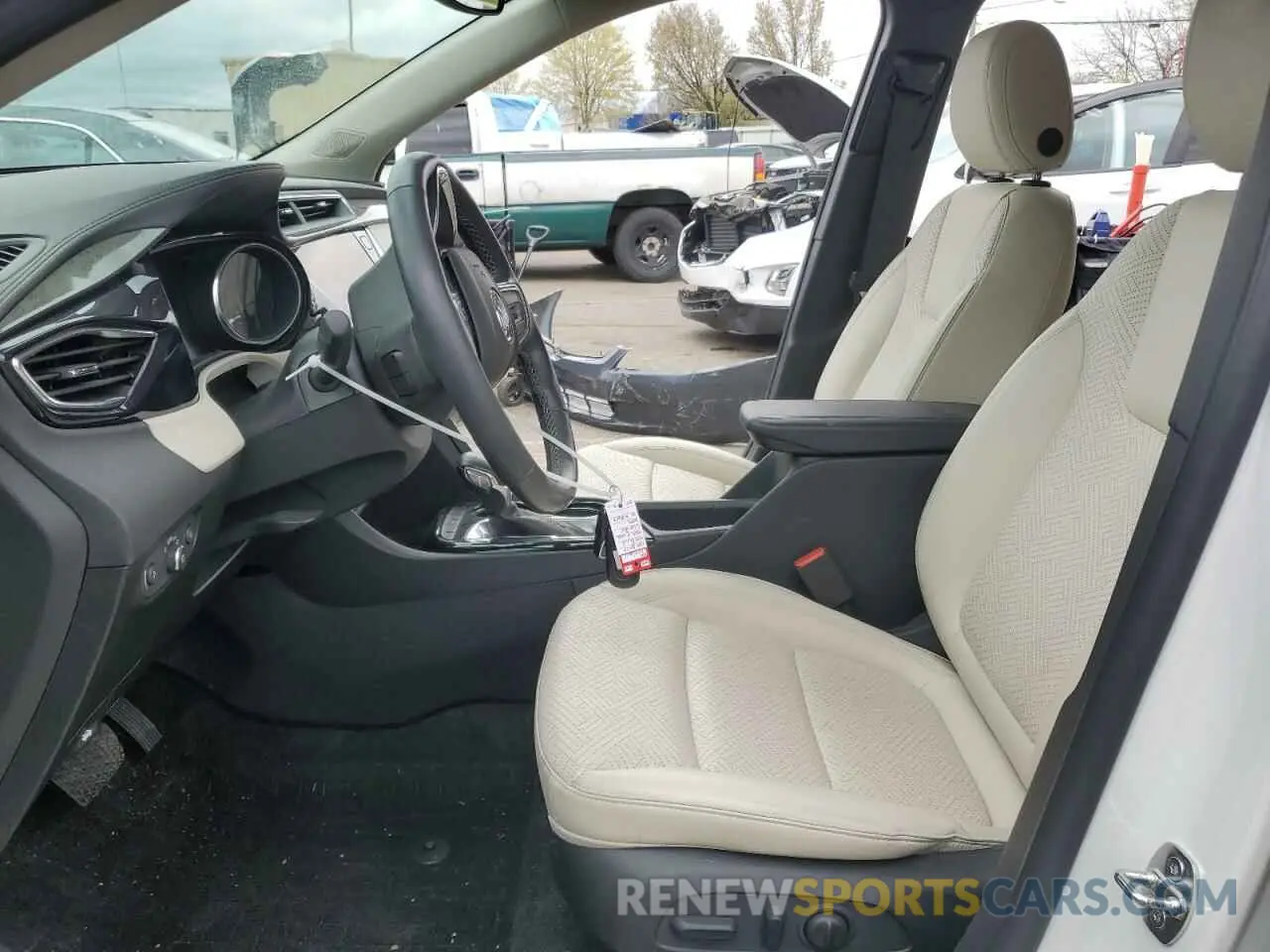 7 fotografías del automóvil dañado KL4MMGSL7PB126936 BUICK ENCORE 2023