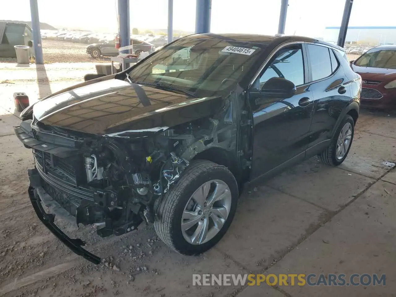 1 fotografías del automóvil dañado KL4AMBS20RB015760 BUICK ENCORE 2024