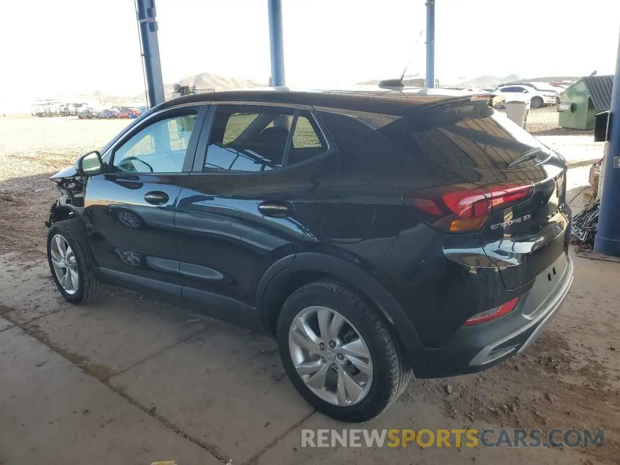 2 fotografías del automóvil dañado KL4AMBS20RB015760 BUICK ENCORE 2024