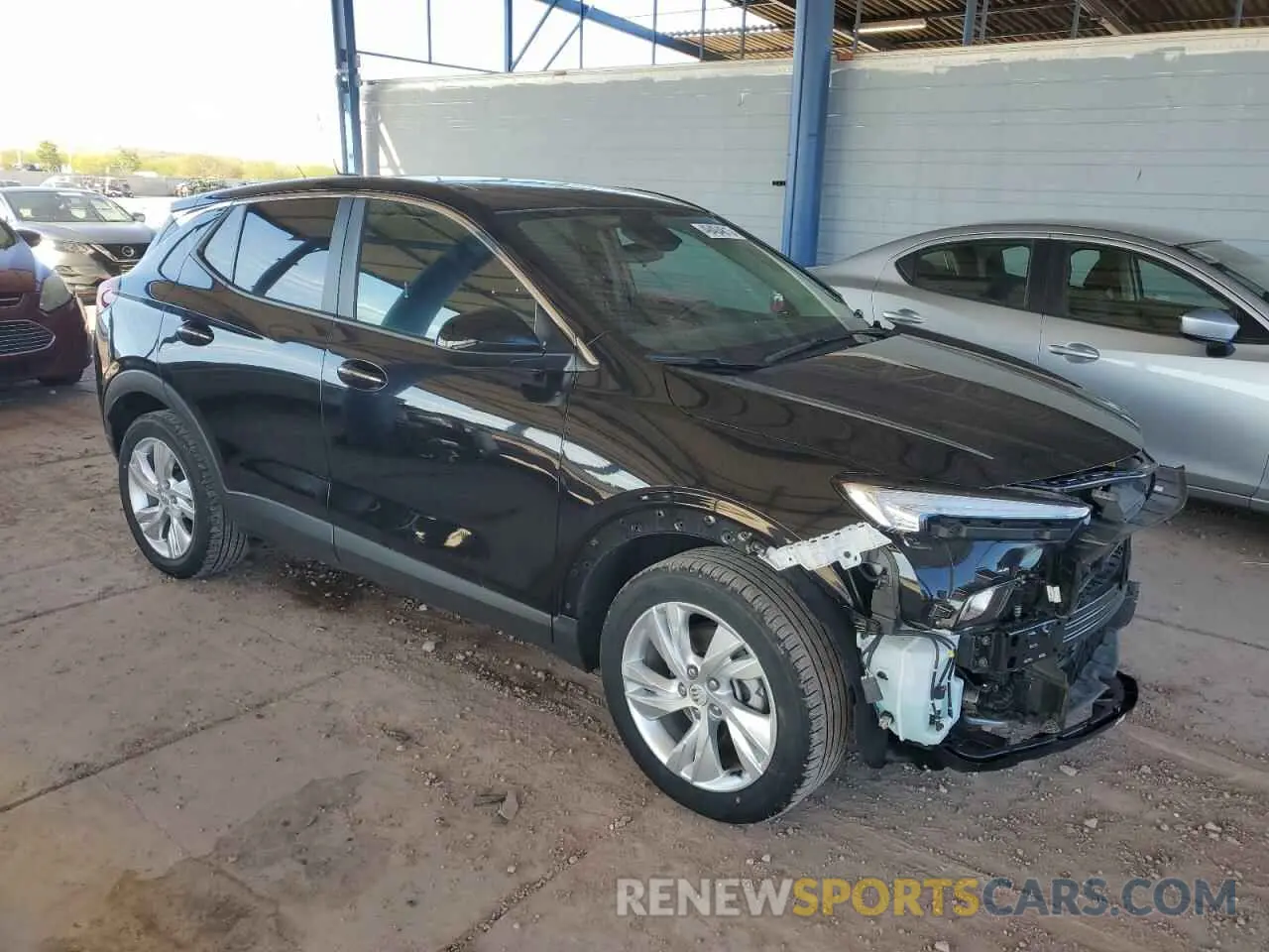 4 fotografías del automóvil dañado KL4AMBS20RB015760 BUICK ENCORE 2024