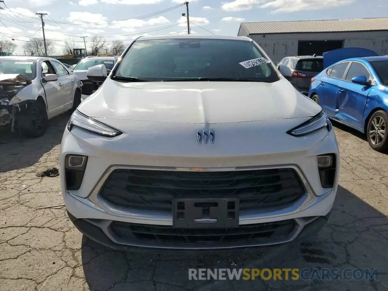 5 fotografías del automóvil dañado KL4AMBS20RB071973 BUICK ENCORE 2024