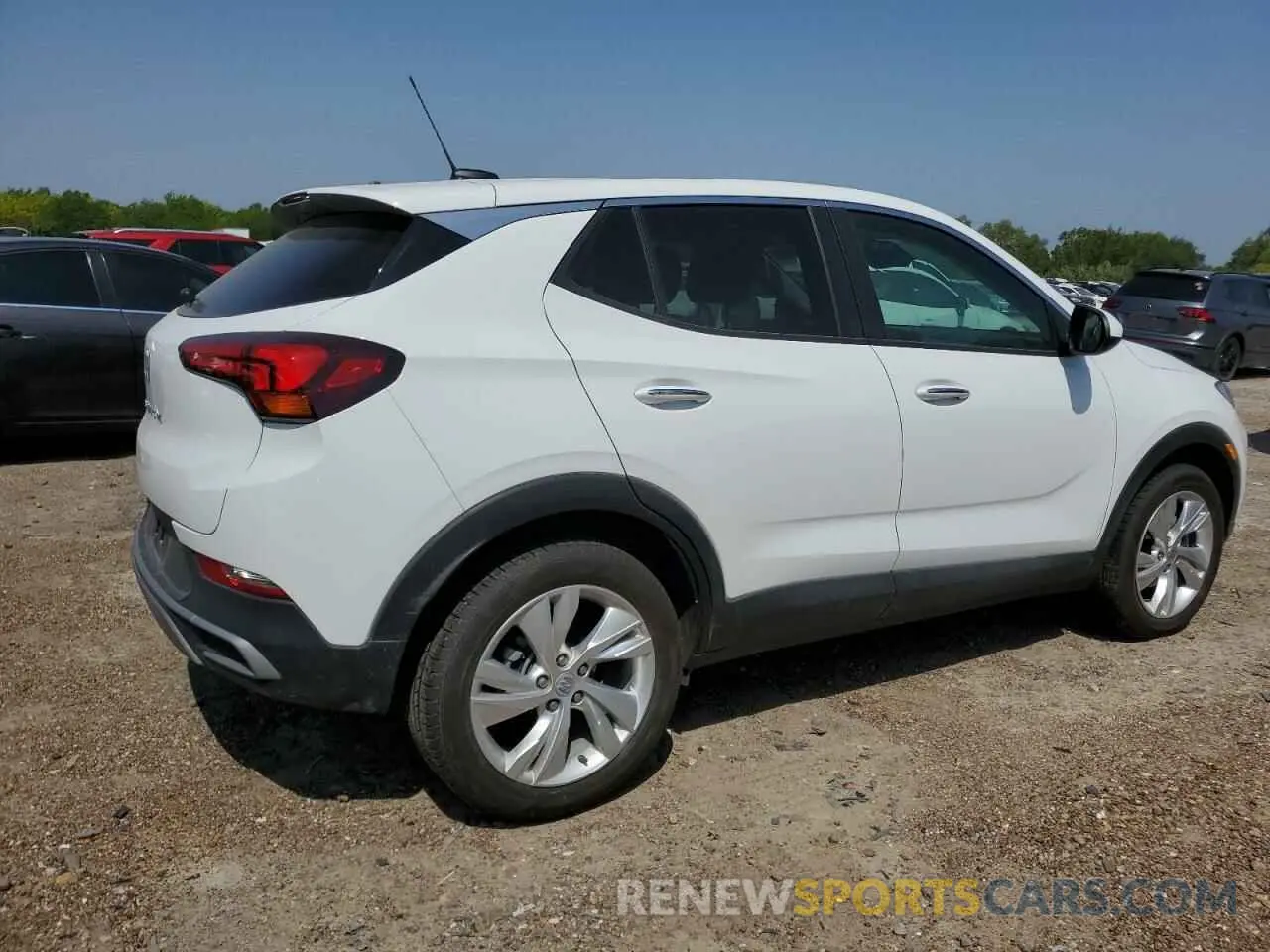 3 fotografías del automóvil dañado KL4AMBS20RB201959 BUICK ENCORE 2024