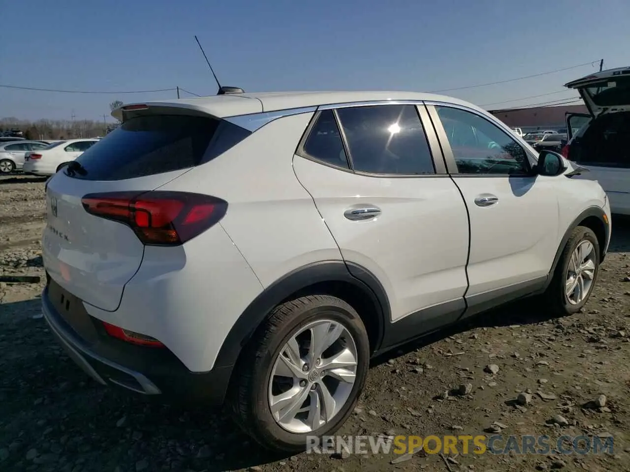 3 fotografías del automóvil dañado KL4AMBS21RB011359 BUICK ENCORE 2024
