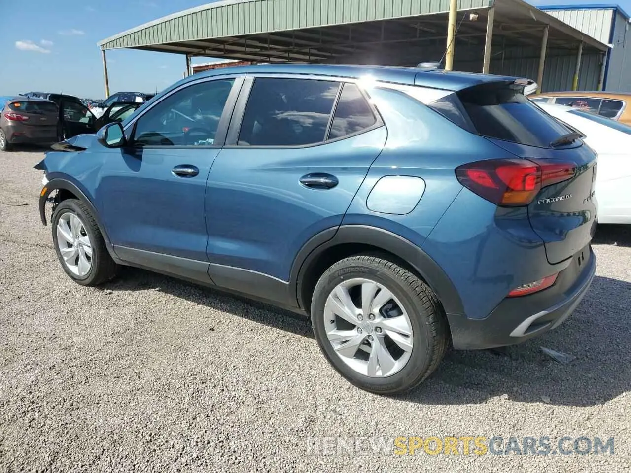 2 fotografías del automóvil dañado KL4AMBS21RB065616 BUICK ENCORE 2024