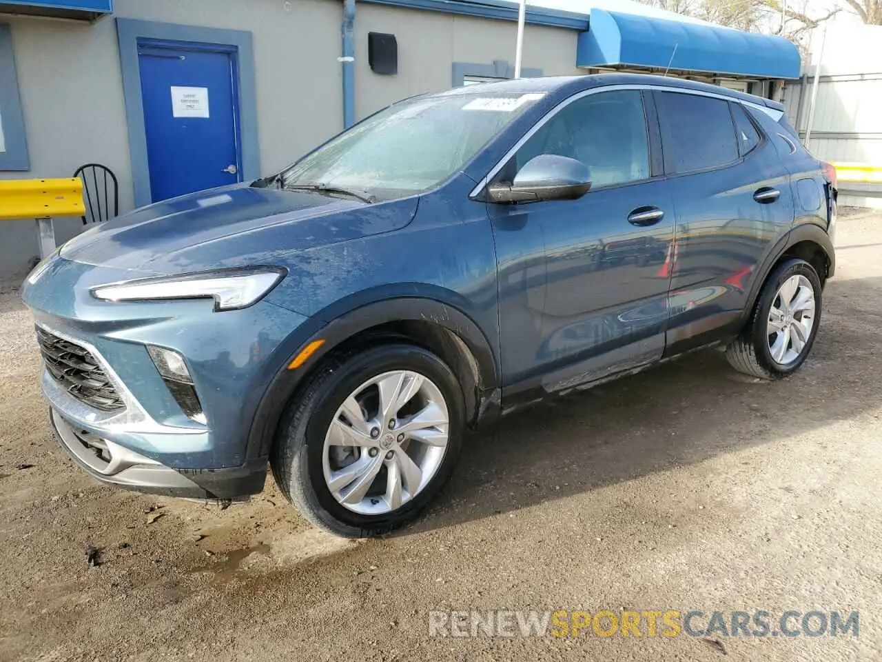 1 fotografías del automóvil dañado KL4AMBS21RB084084 BUICK ENCORE 2024