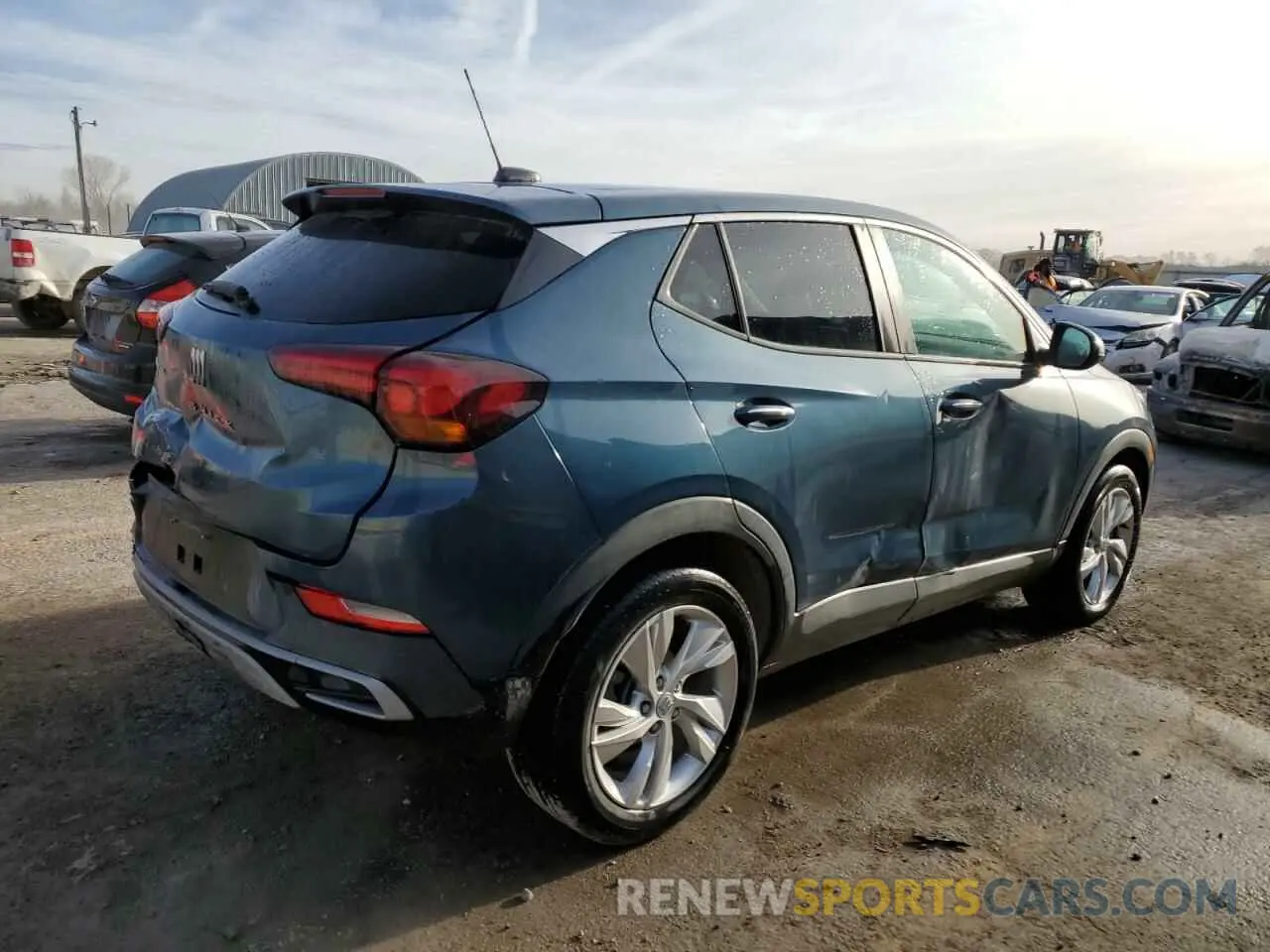 3 fotografías del automóvil dañado KL4AMBS21RB084084 BUICK ENCORE 2024