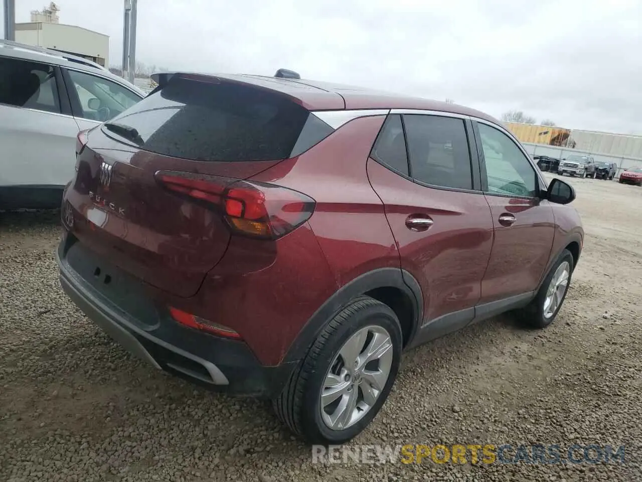 3 fotografías del automóvil dañado KL4AMBS21RB085123 BUICK ENCORE 2024