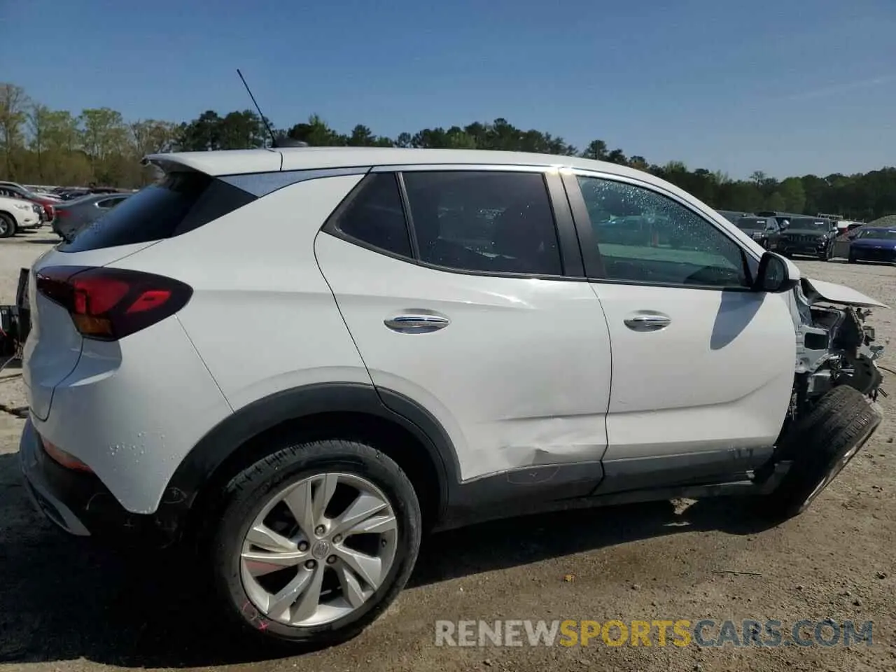 3 fotografías del automóvil dañado KL4AMBS21RB090337 BUICK ENCORE 2024