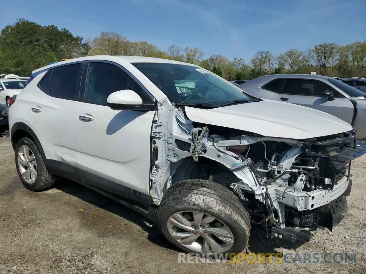 4 fotografías del automóvil dañado KL4AMBS21RB090337 BUICK ENCORE 2024