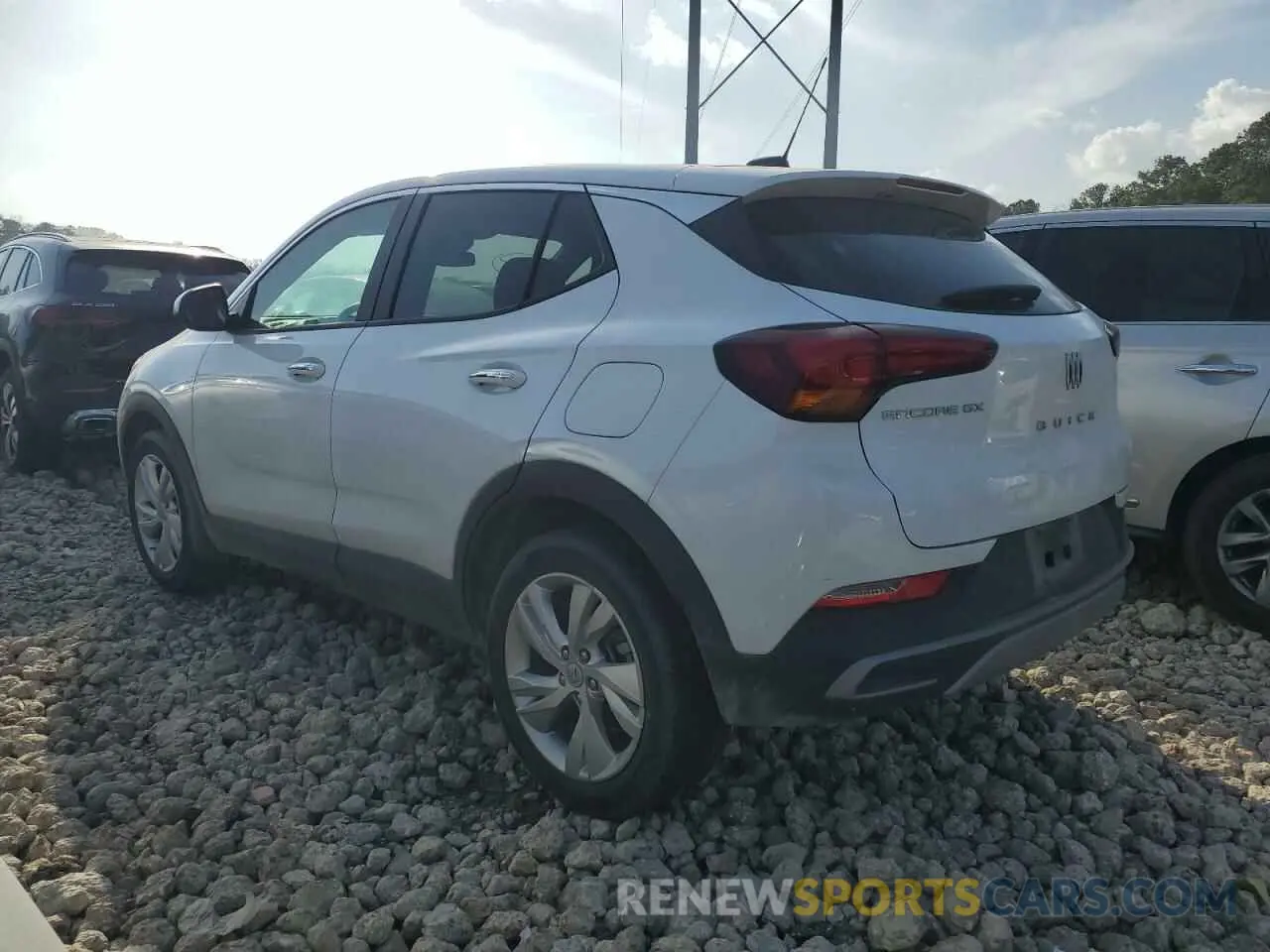 2 fotografías del automóvil dañado KL4AMBS21RB172598 BUICK ENCORE 2024