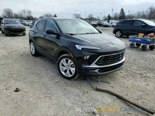 11 fotografías del automóvil dañado KL4AMBS22RB003965 BUICK ENCORE 2024