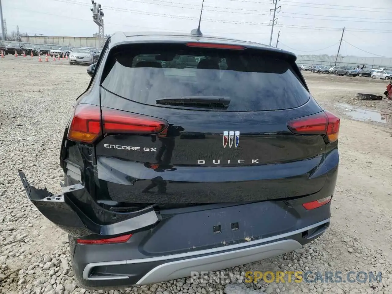6 fotografías del automóvil dañado KL4AMBS22RB003965 BUICK ENCORE 2024