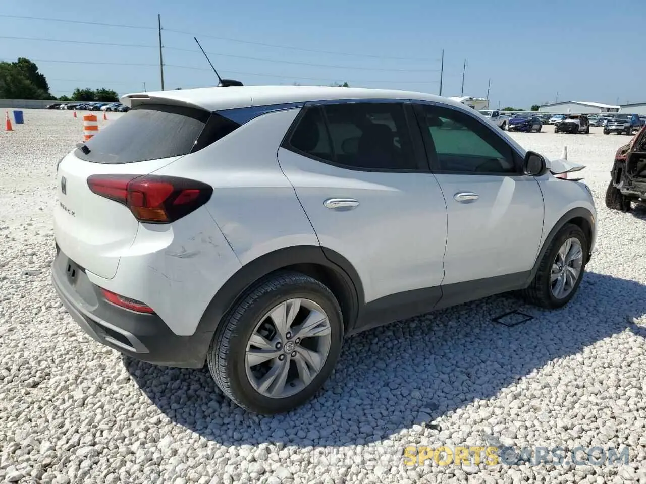 3 fotografías del automóvil dañado KL4AMBS22RB050946 BUICK ENCORE 2024