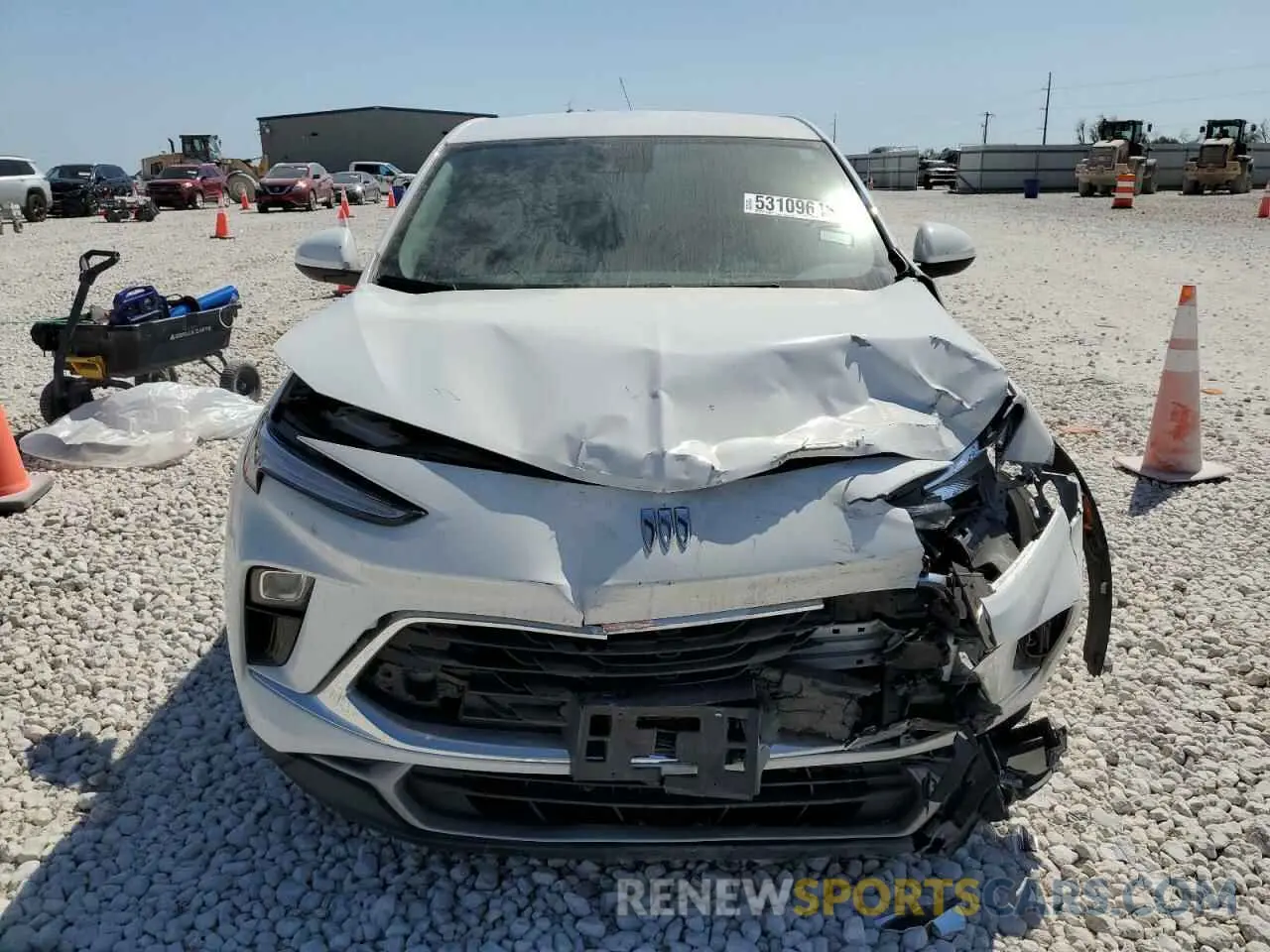 5 fotografías del automóvil dañado KL4AMBS22RB050946 BUICK ENCORE 2024