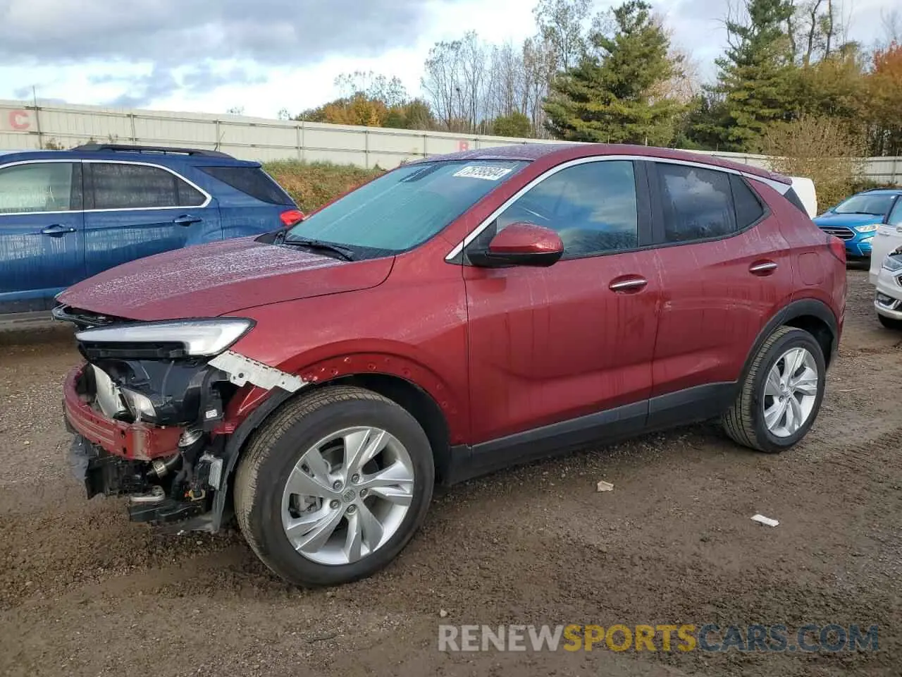 1 fotografías del automóvil dañado KL4AMBS22RB056956 BUICK ENCORE 2024