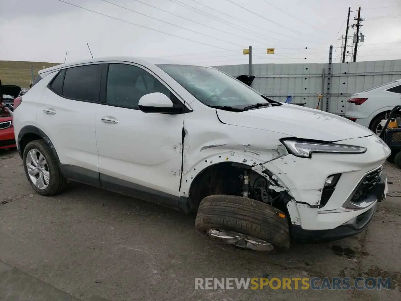 4 fotografías del automóvil dañado KL4AMBS22RB166664 BUICK ENCORE 2024